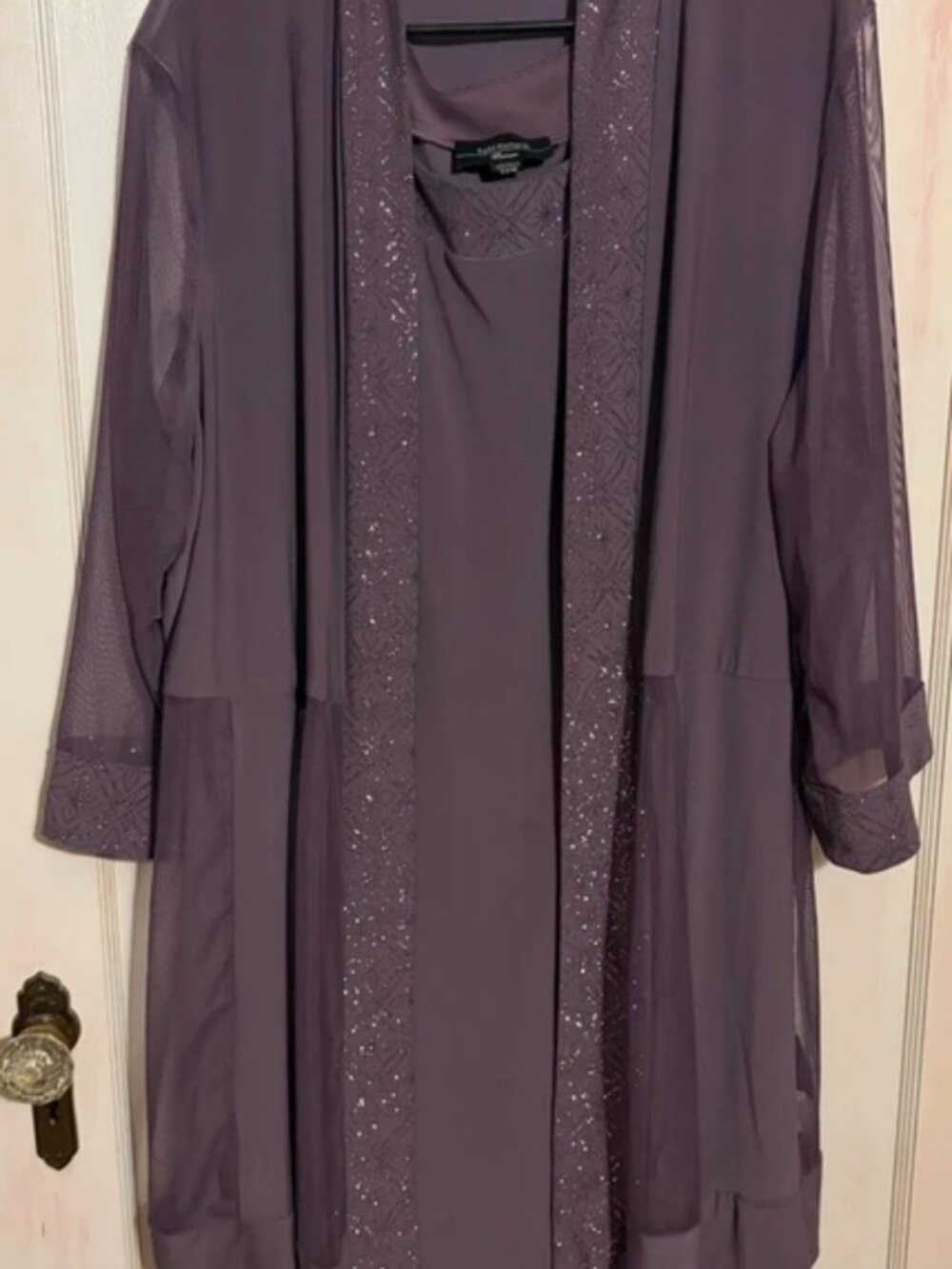 R&M Richards purple dress 22W